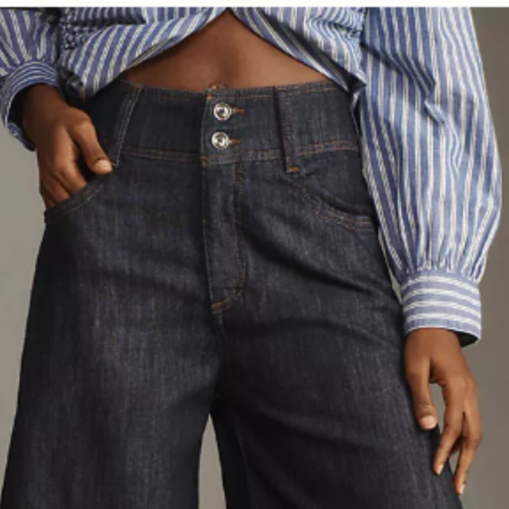 Anthropologie Indigo Boot Cut Jeans